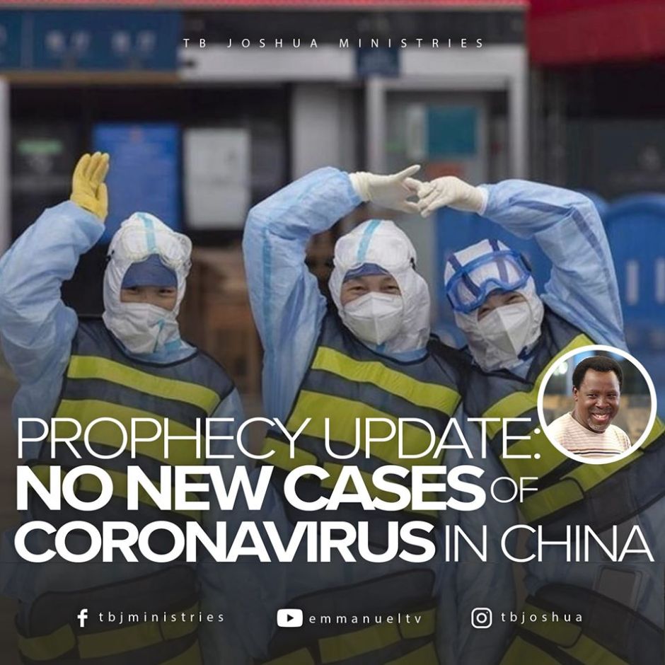 coronavirus, china, tb joshua